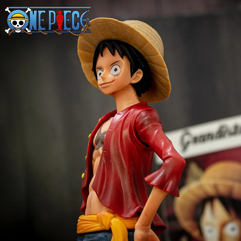 Monkey D. Luffy Grandista Collectible Figure – Anime Display Statue