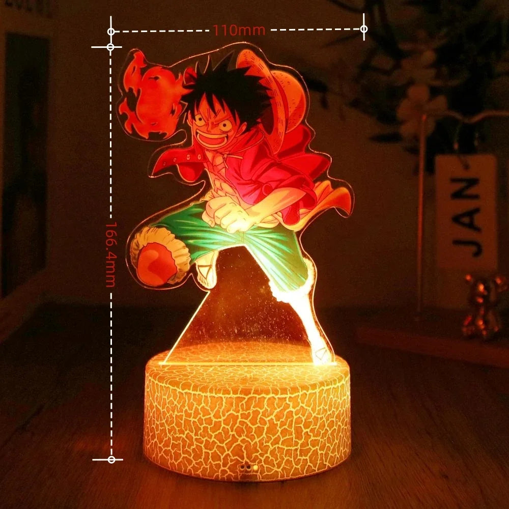 One Piece 3D LED Anime Night Light