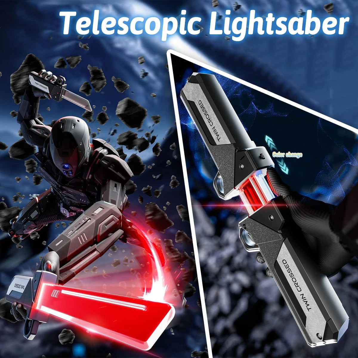 RGB LED Toy Axe – Light-Up Fantasy Battle Axe for Kids & Cosplay