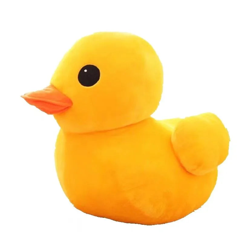 Giant Yellow Duck Plush Pillow – Soft Cuddly Duck Toy