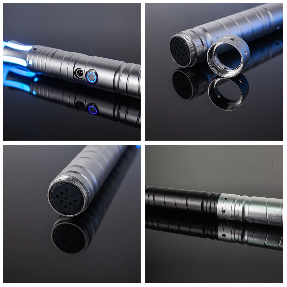RGB Lightsaber Toy – Rechargeable Metal Hilt Light Sword