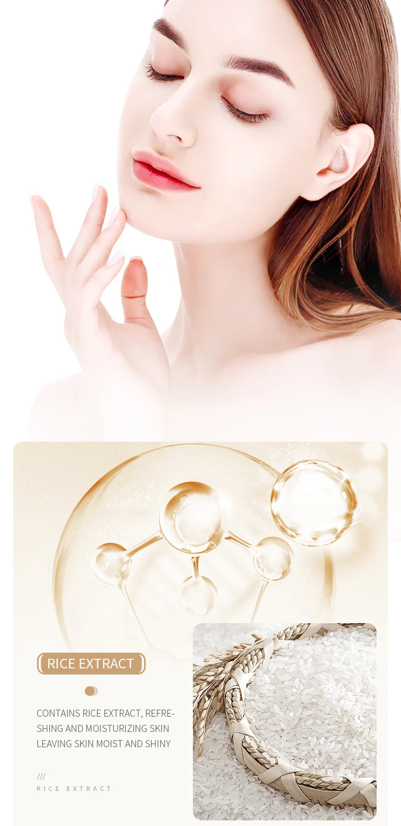 ORFAOM BIOAQUA Rice Raw Pulp Hydrating Toner – Korean Moisturizing Facial Toner