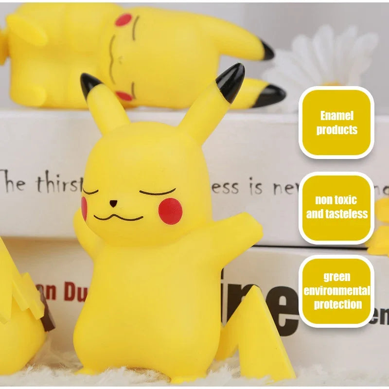 Pikachu Touch Night Light – Cute Pokémon LED Bedside Lamp