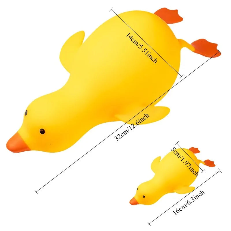 Cute Squeeze Duck Plush – Soft Stress Relief Sensory Toy |