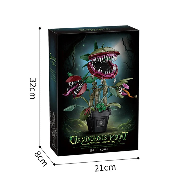 Carnivorous Plant Building Block Set – Horror Monster Display Model