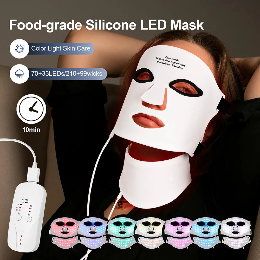 ORFAOM LED Therapy Face Mask
