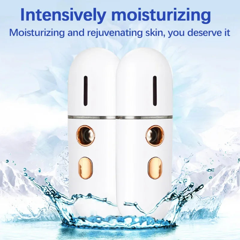 ORFAOM USB Facial Steamer for Deep Skin Hydration & Home Spa Care