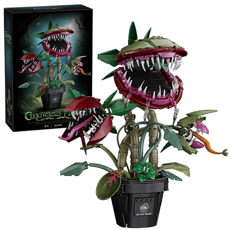 Carnivorous Plant Building Block Set – Horror Monster Display Model
