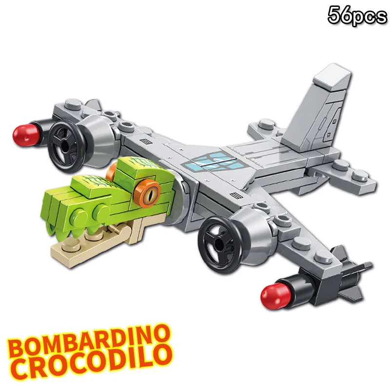 Italian Brainrot Building Blocks – Collectible Character Figures  Перевод