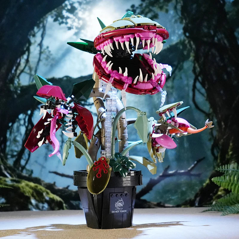 Carnivorous Plant Building Block Set – Horror Monster Display Model