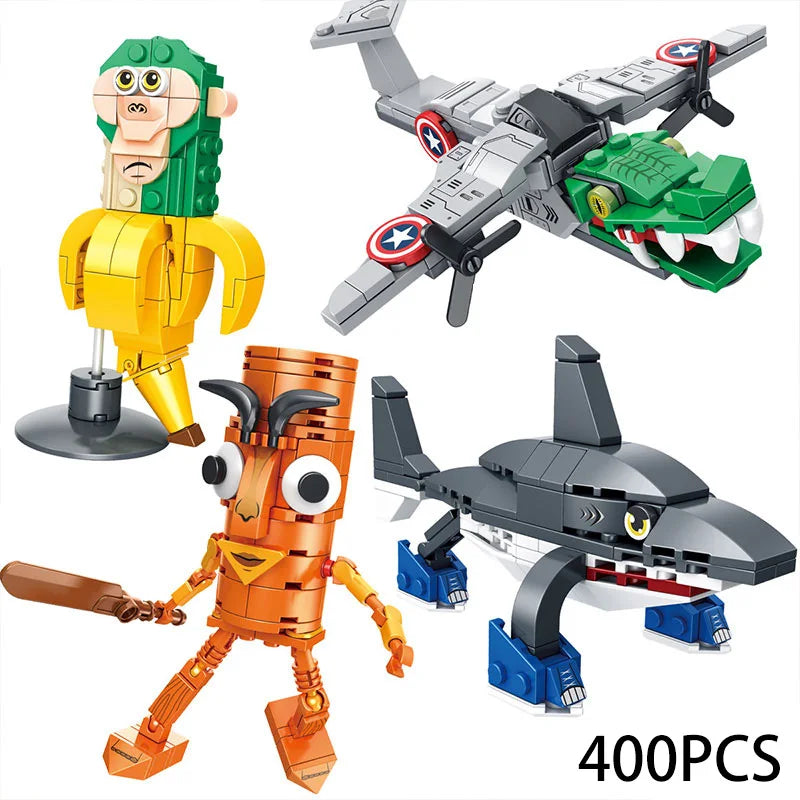 Italian Brainrot Building Blocks – Collectible Character Figures  Перевод
