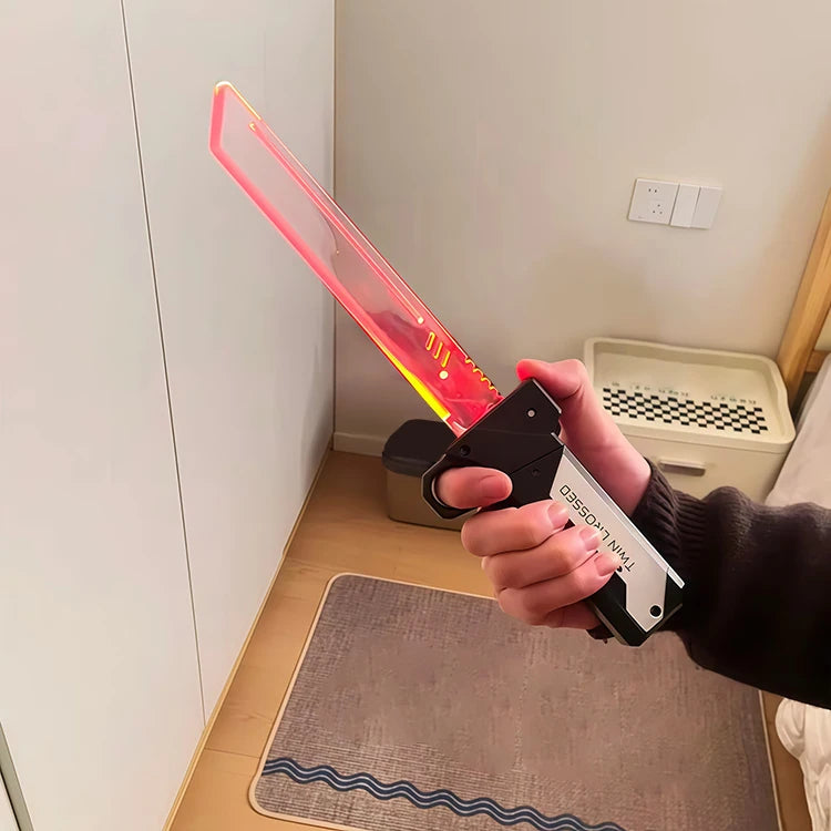 RGB LED Toy Axe – Light-Up Fantasy Battle Axe for Kids & Cosplay