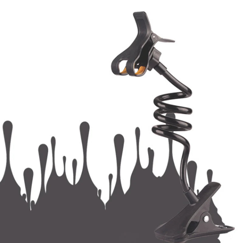 Flexible Gooseneck Phone Holder – Adjustable Desk & Bed Mount