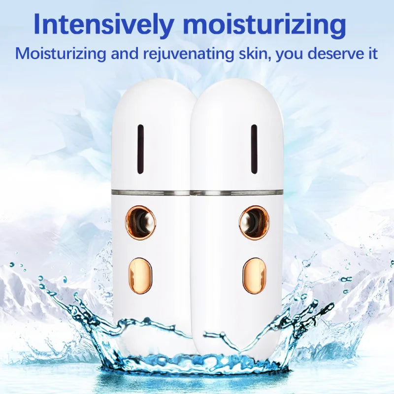 ORFAOM USB Facial Steamer for Deep Skin Hydration & Home Spa Care