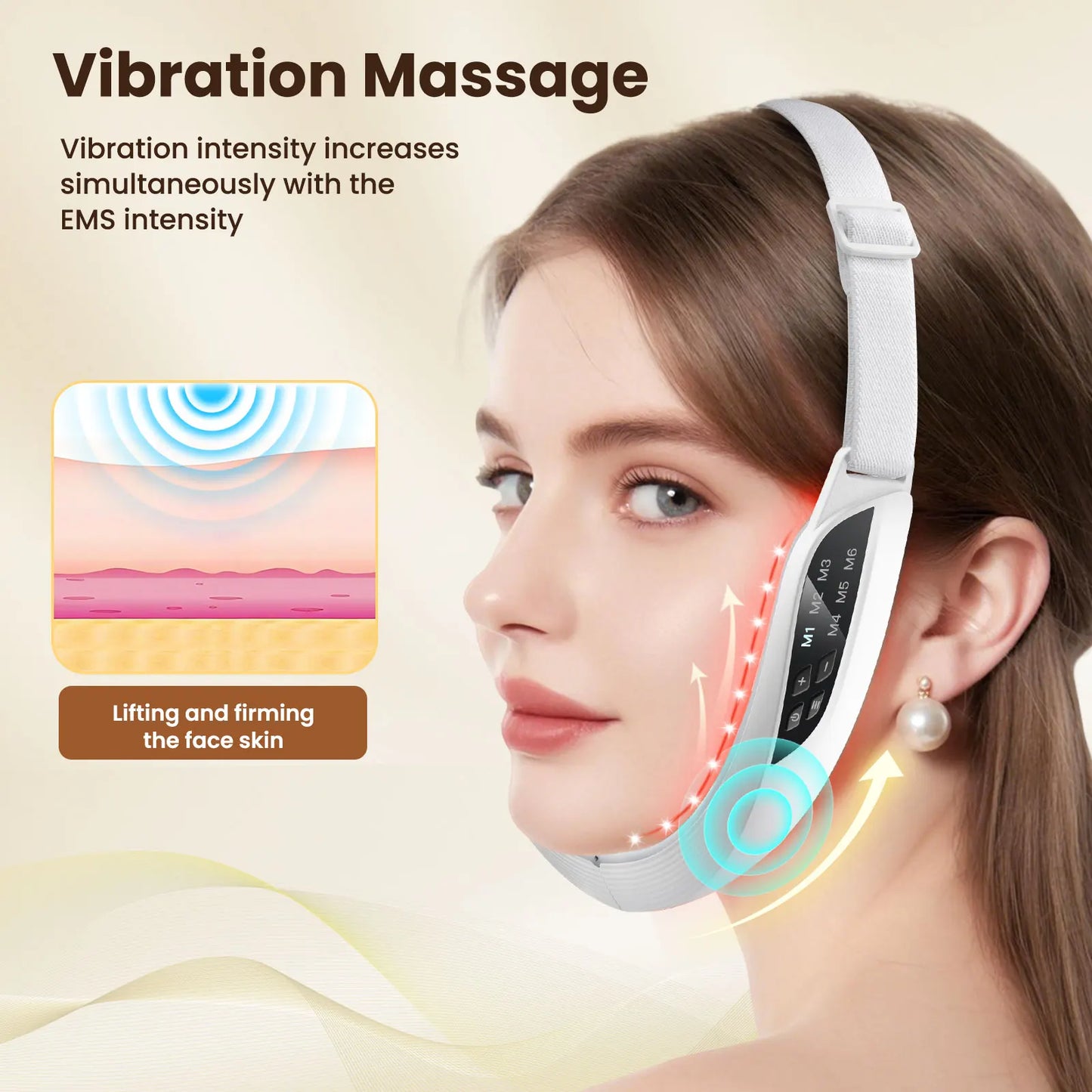 ORFAOM V-Shape EMS Facial Lifting Device