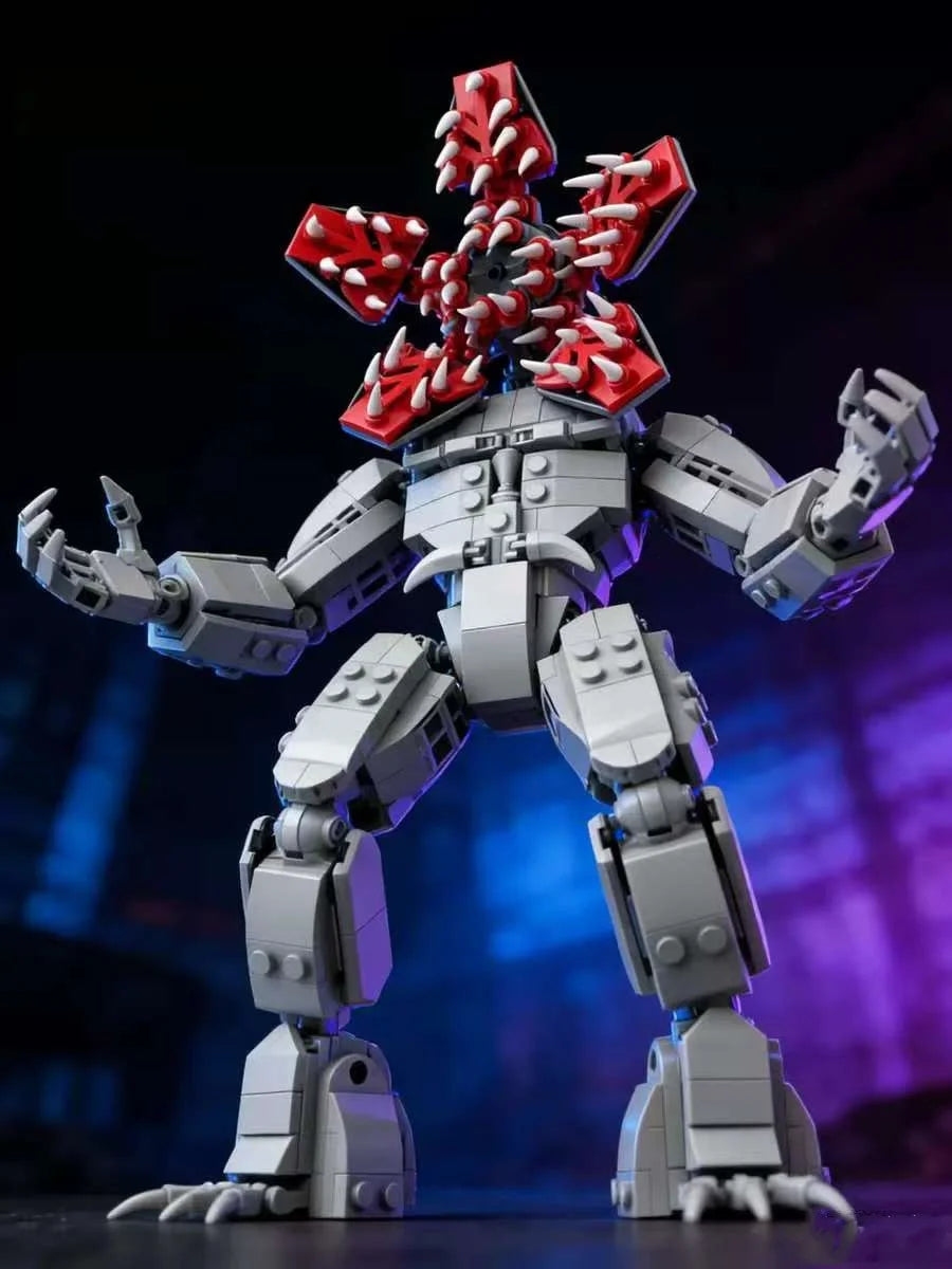 Monster Building Block Figure – Horror Creature Brick Model