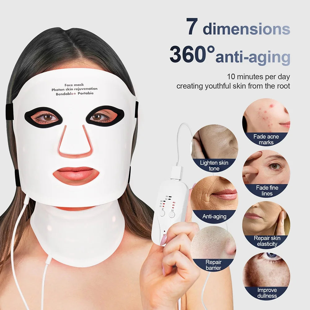 ORFAOM LED Therapy Face Mask