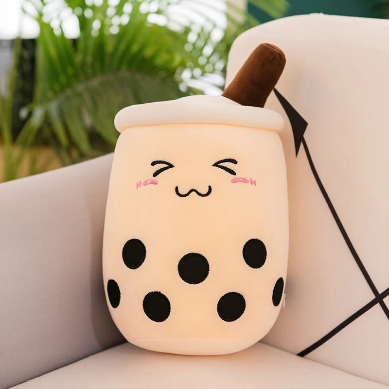Giant Bubble Tea Plush Toy – Cute Boba Pillow