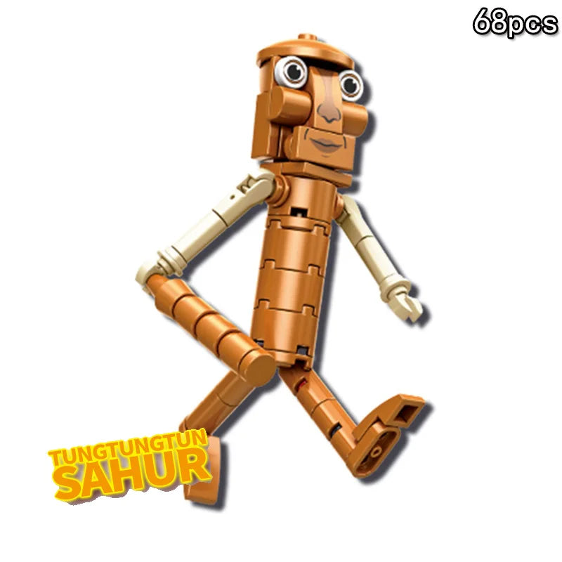Italian Brainrot Building Blocks – Collectible Character Figures  Перевод