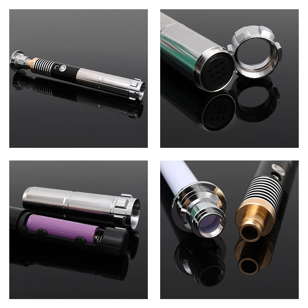 RGB Lightsaber Toy – Rechargeable Metal Hilt Light Sword