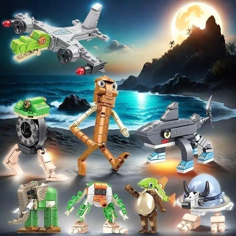 Italian Brainrot Building Blocks – Collectible Character Figures  Перевод