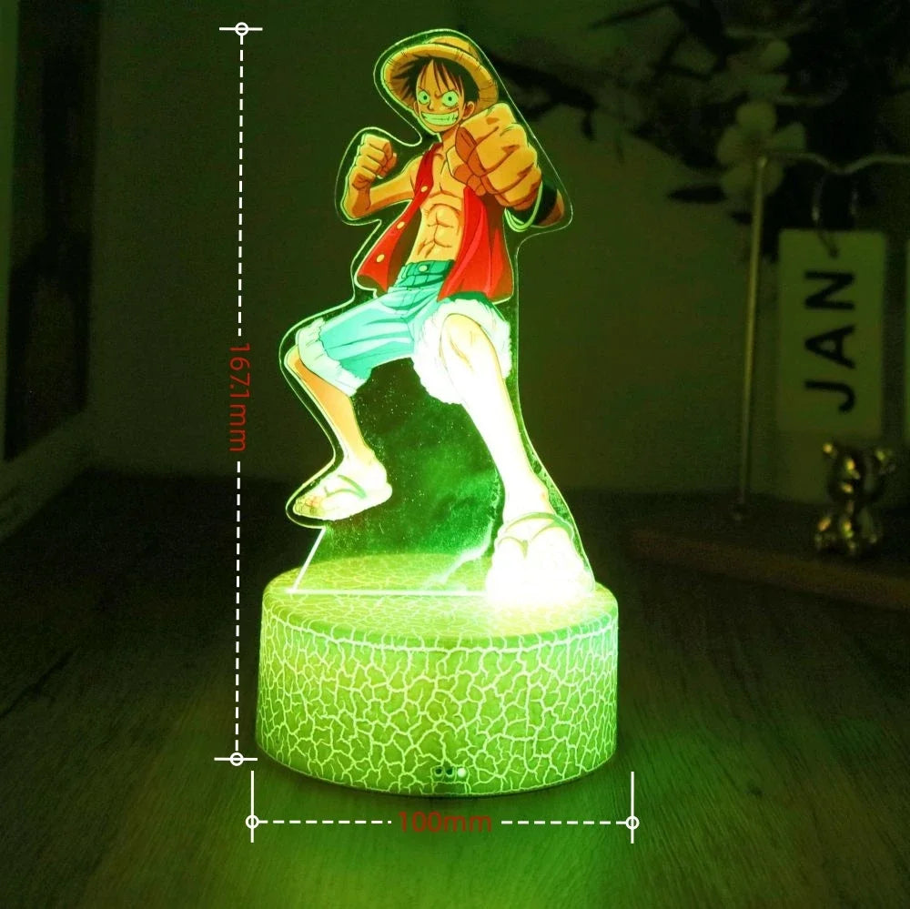 One Piece 3D LED Anime Night Light