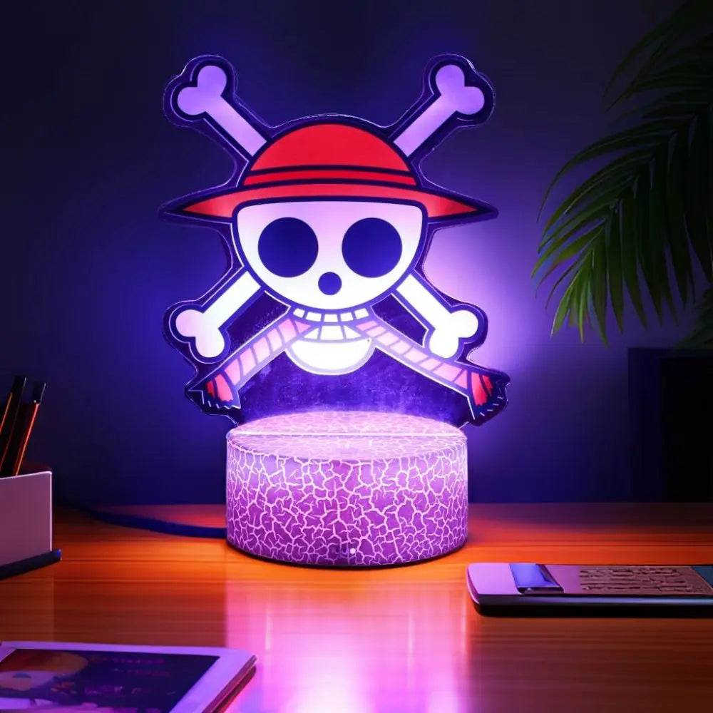One Piece 3D LED Anime Night Light
